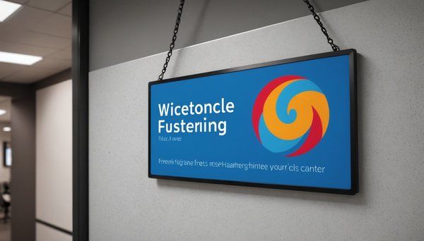 Boostez votre visibilité avec une enseigne suspendue attrayante